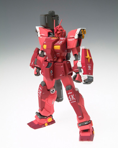 Plamo-Kyoshiro - PF-78-3 Perfect Gundam III "Red Warrior" - RX-78/C.A. Gundam Char Aznable Custom - Gundam FIX Figuration (0040) - 1/144 (Bandai) photo 2