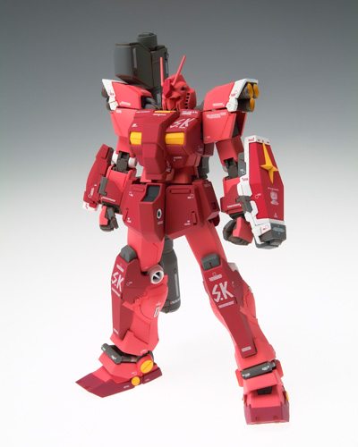 Plamo-Kyoshiro - PF-78-3 Perfect Gundam III "Red Warrior" - RX-78/C.A. Gundam Char Aznable Custom - Gundam FIX Figuration (0040) - 1/144 (Bandai) photo 3