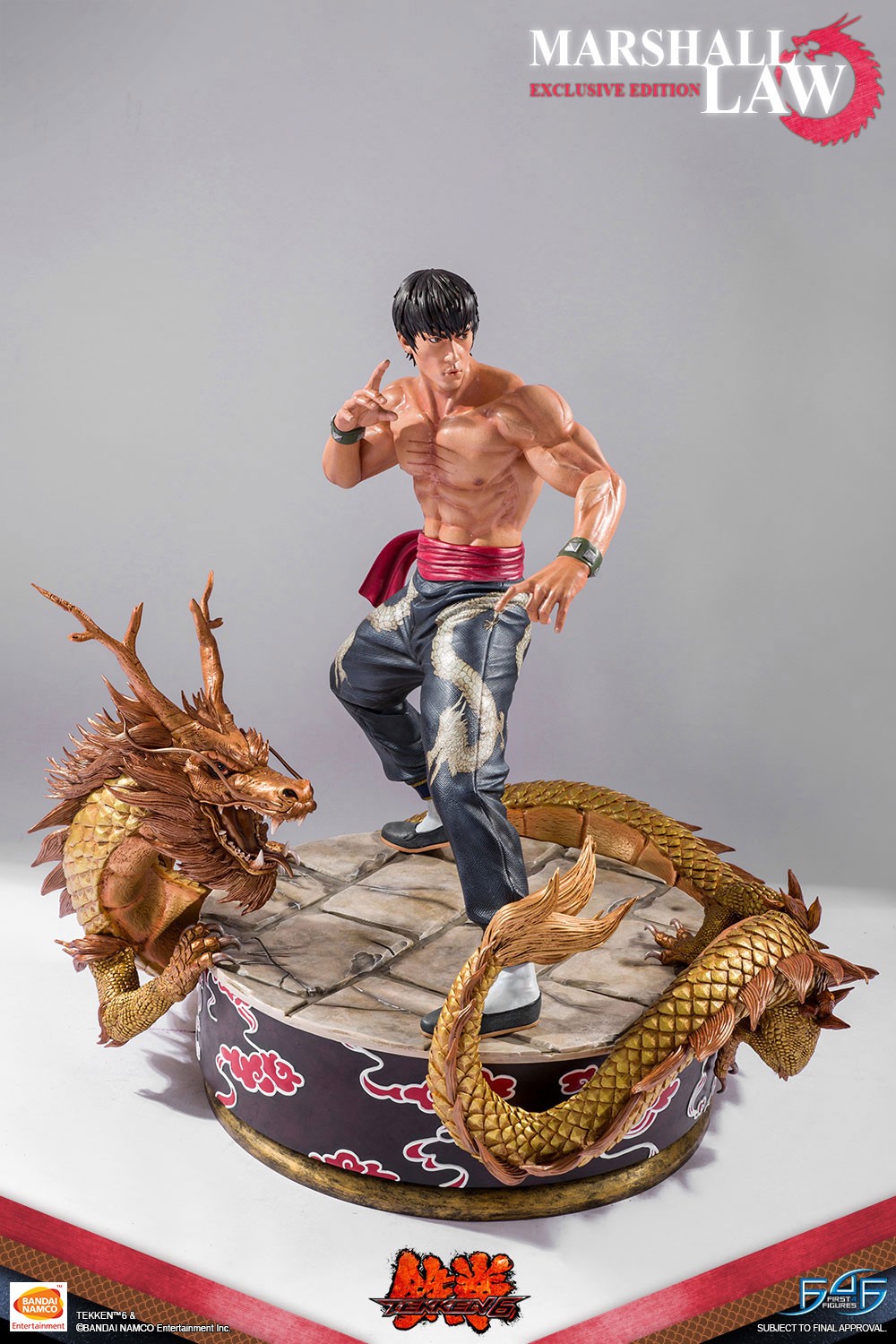 Tekken 6 - Marshall Law - 1/4 - Exclusive Edition (First 4 Figures) photo 3