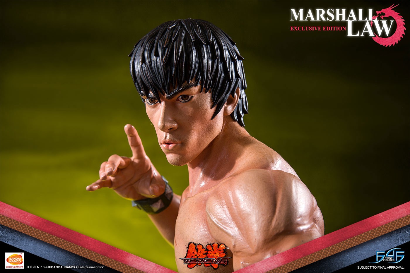 Tekken 6 - Marshall Law - 1/4 - Exclusive Edition (First 4 Figures) photo 12
