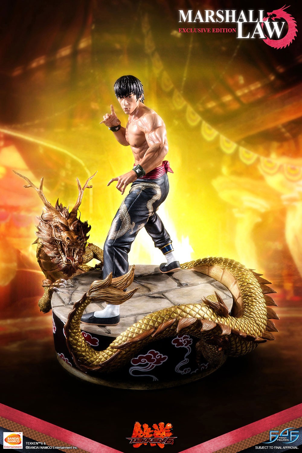 Tekken 6 - Marshall Law - 1/4 - Exclusive Edition (First 4 Figures) photo 18