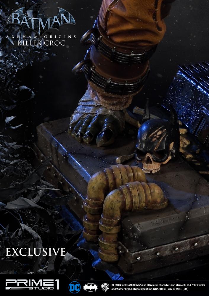 Batman: Arkham Origins - Killer Croc - Museum Masterline Series (MMDC-19) - 1/3 (Prime 1 Studio) photo 3