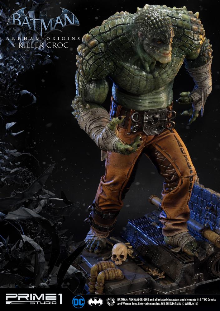 Batman: Arkham Origins - Killer Croc - Museum Masterline Series (MMDC-19) - 1/3 (Prime 1 Studio) photo 9