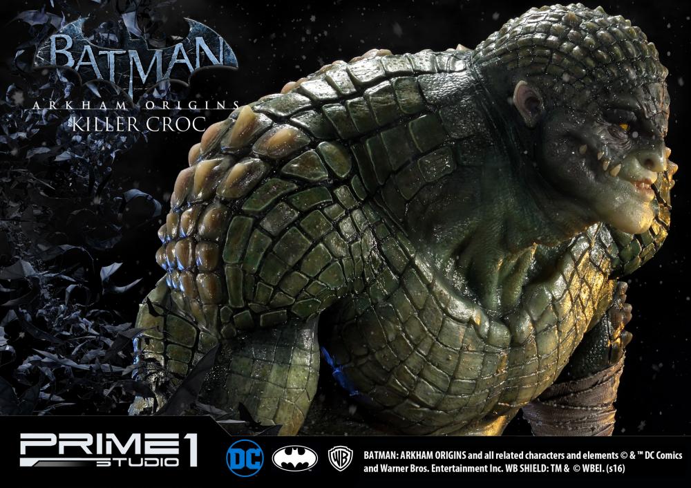Batman: Arkham Origins - Killer Croc - Museum Masterline Series (MMDC-19) - 1/3 (Prime 1 Studio) photo 13