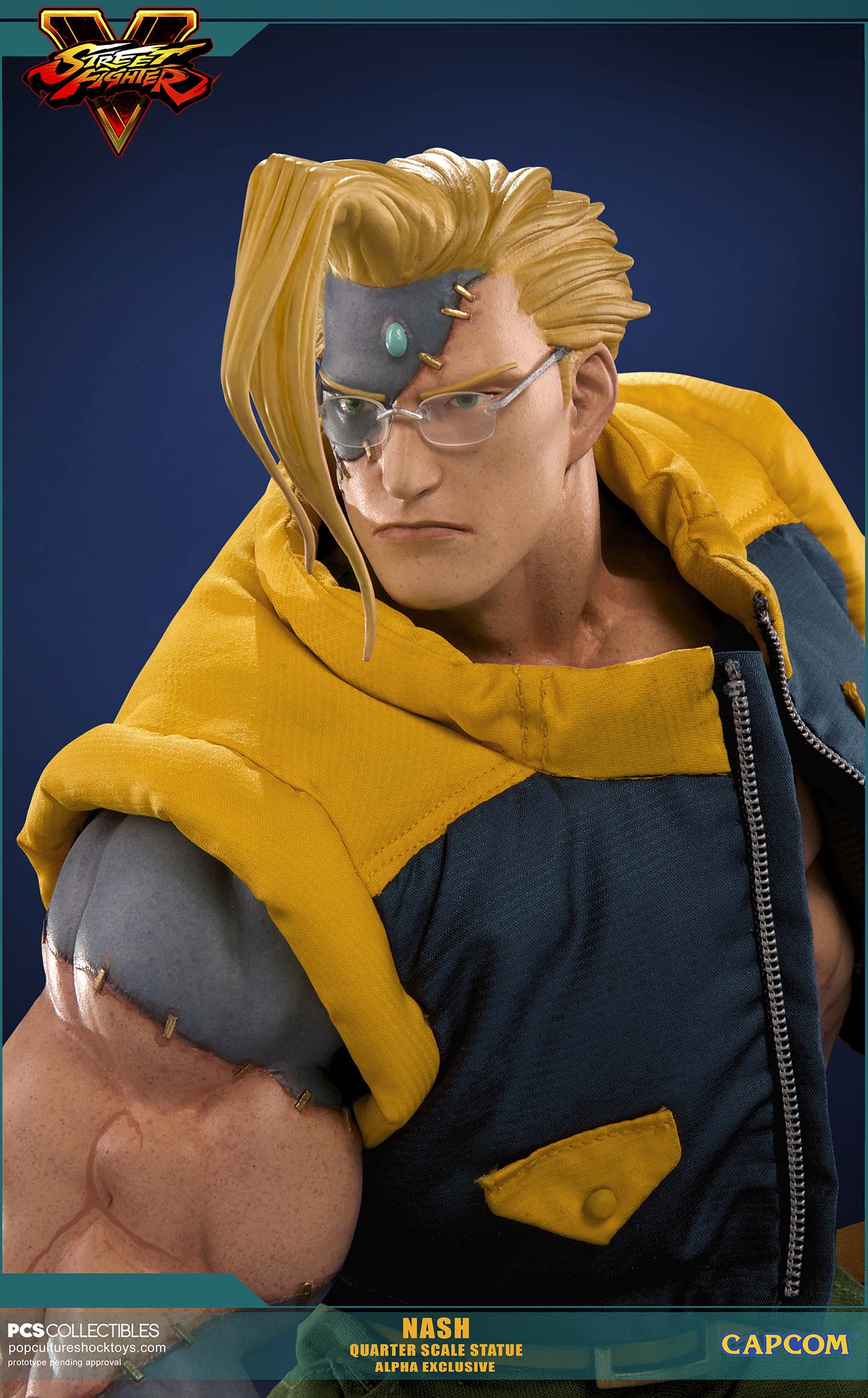Street Fighter V - Charlie Nash - Mixed Media - 1/4 - PCS Alpha Exclusive (Premium Collectibles Studio) photo 3