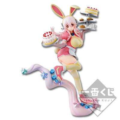 Daiichi Uchuu Sokudo - Sonico - Ichiban Kuji - Ichiban Kuji Super Sonico ~ Future ☆ Waitress - - Special Color Ver. (Banpresto)