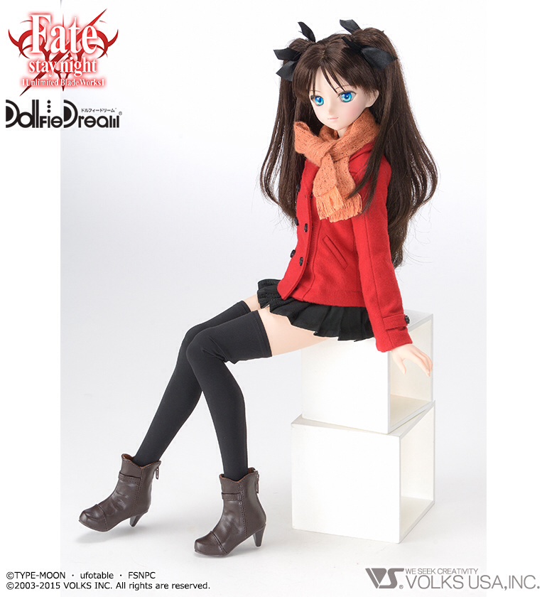 Fate/Stay Night Unlimited Blade Works - Tohsaka Rin - Dollfie Dream - 1/3 - Version 2 (Volks)