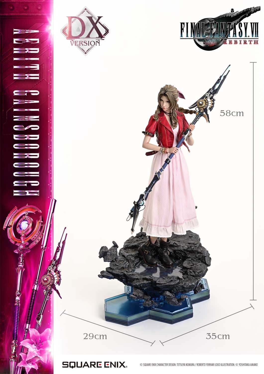 Final Fantasy VII Rebirth - Aerith Gainsborough - Square Enix Masterline (SEM-10DX) - 1/4 - DX Version (Prime 1 Studio) photo 5