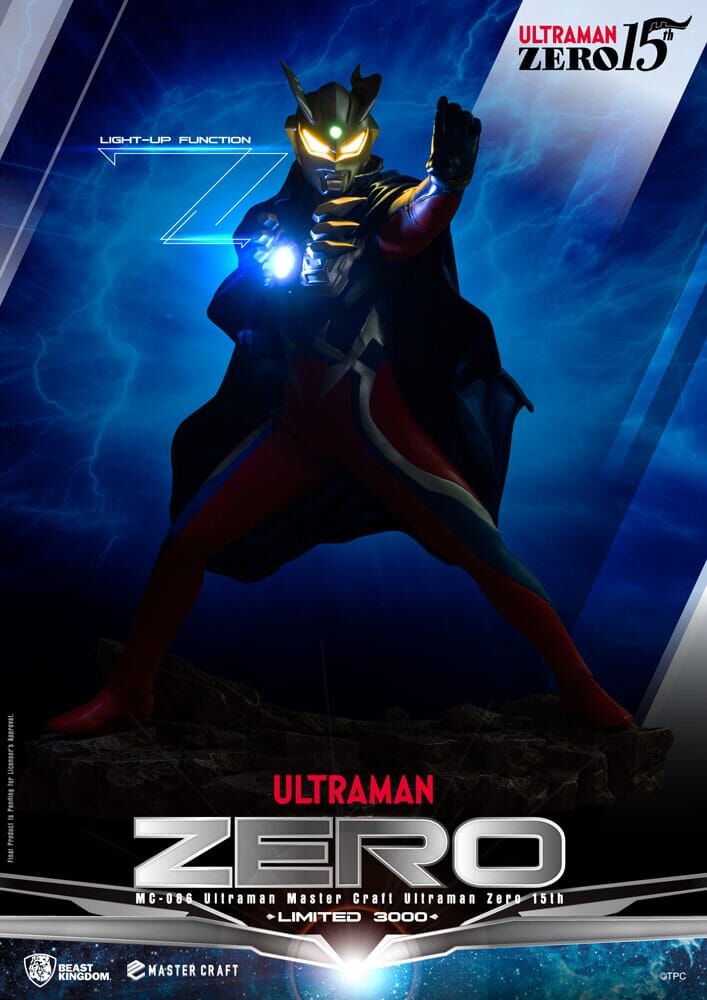Ultraman - Ultraman Zero - Master Craft  (MC-086) - Ultraman Zero15th (Beast Kingdom) photo 5