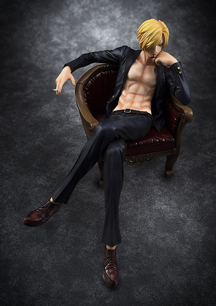 One Piece - Sanji - Excellent Model - Portrait Of Pirates Limited Edition - Portrait of Pirates SOC - 1/8 (MegaHouse) photo 2