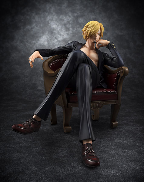 One Piece - Sanji - Excellent Model - Portrait Of Pirates Limited Edition - Portrait of Pirates SOC - 1/8 (MegaHouse) photo 4