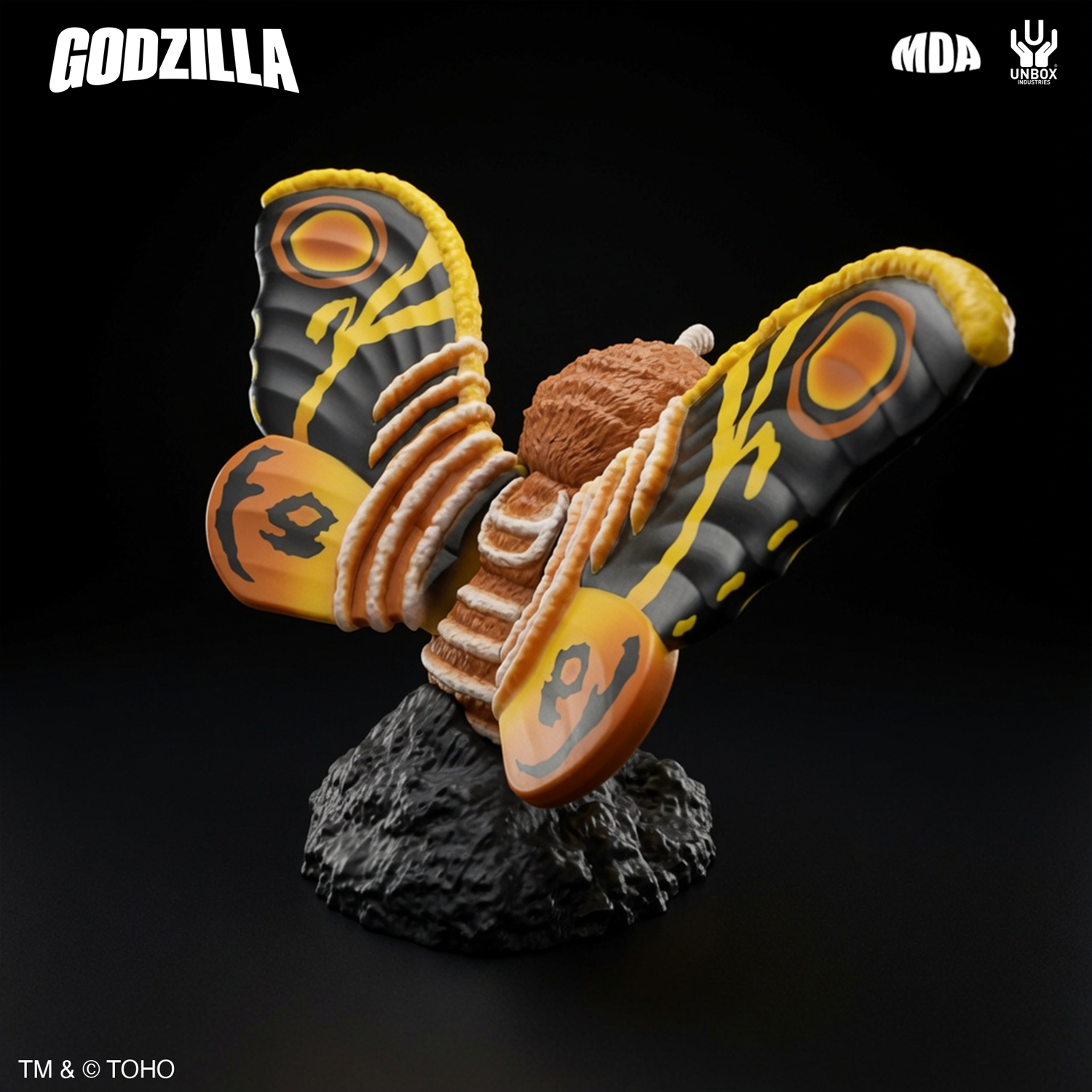Mothra vs. Gojira - Mothra - MDA x Unbox Industries - Sofubi Figure (Unbox Industries) photo 5