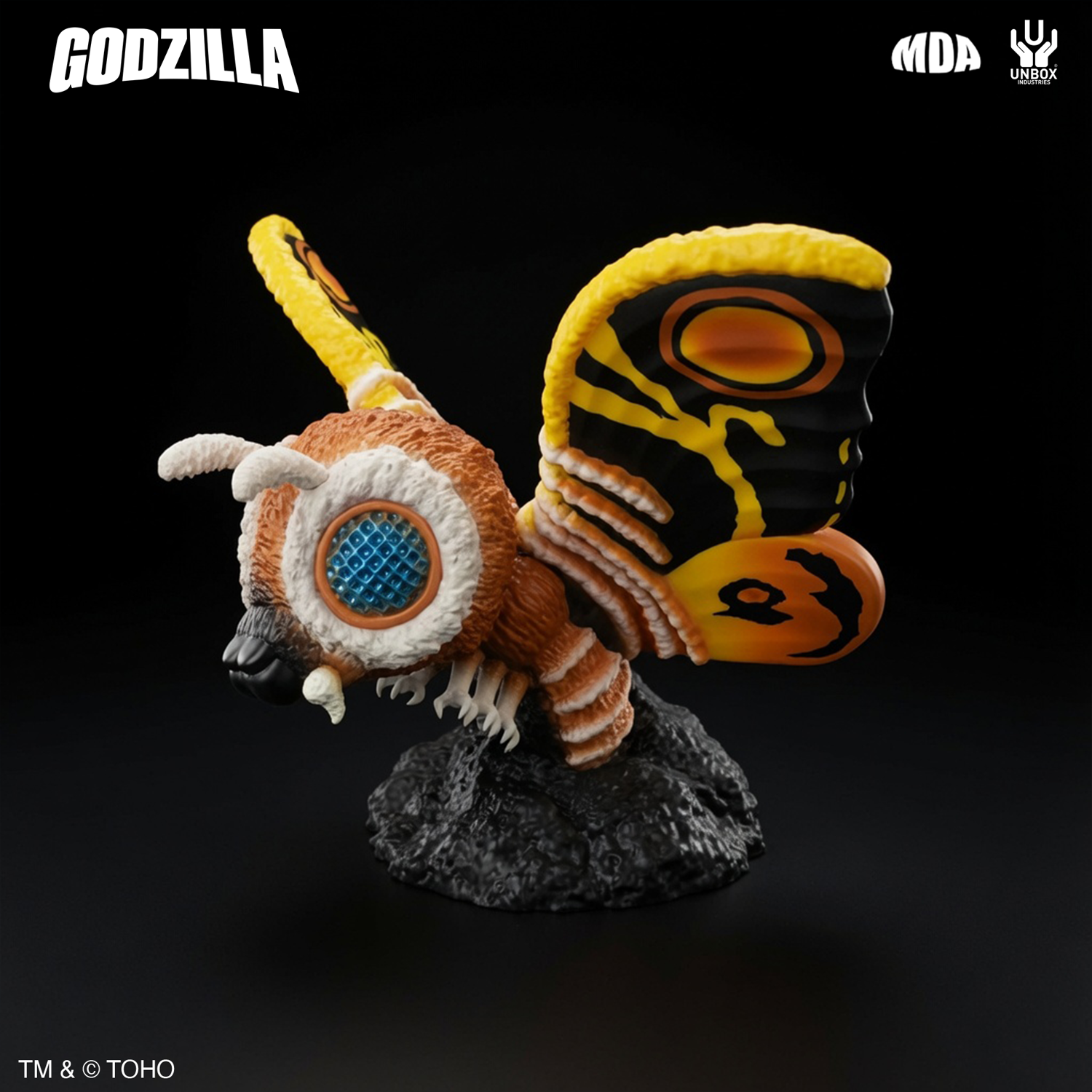 Mothra vs. Gojira - Mothra - MDA x Unbox Industries - Sofubi Figure (Unbox Industries) photo 6