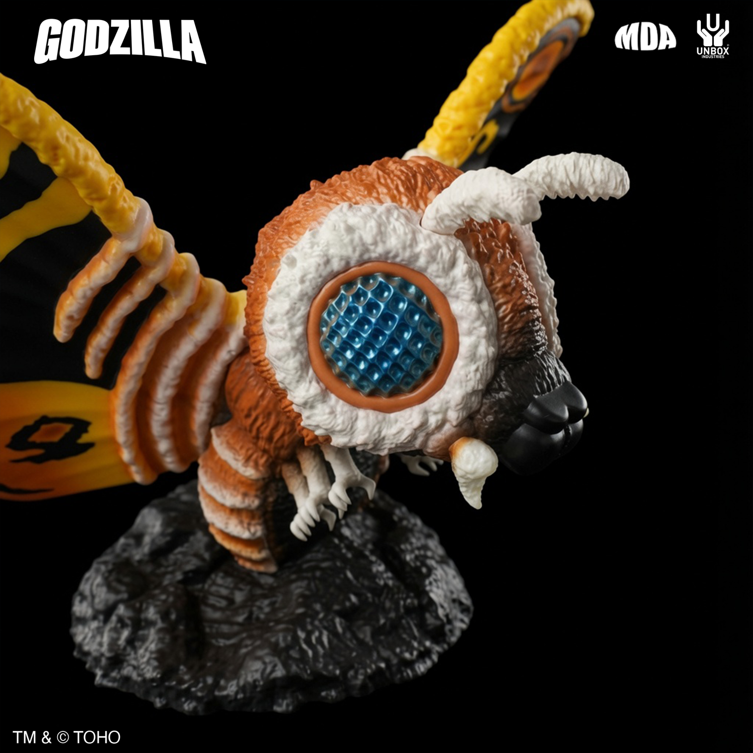 Mothra vs. Gojira - Mothra - MDA x Unbox Industries - Sofubi Figure (Unbox Industries) photo 7