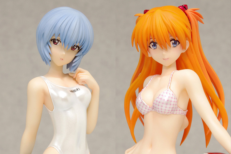 Shin Seiki Evangelion - Ayanami Rei - Beach Queens - 1/10 - Pearl Color  Edition (Wave) photo 5