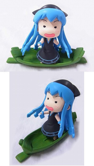 Shinryaku!? Ika Musume - Mini Ika Musume - 1/1 - Black Mini Ika - in Boat (Pony Canyon)