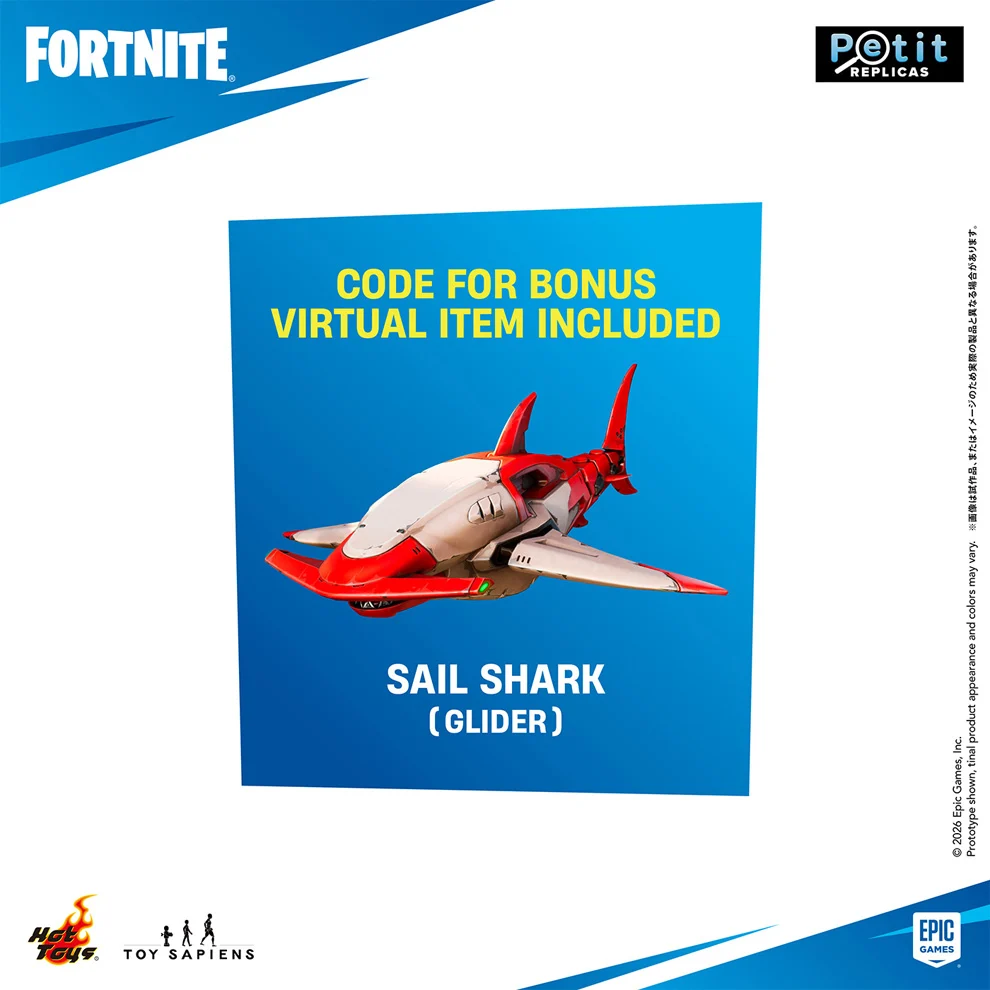 Fortnite - Petit Replicas (#4) - Accessory Pack: Molten Spicy Fish, Tactical Shotgun (High Tier), Party Animal, Guffie Stuffie (Hot Toys, Toy Sapiens) photo 5