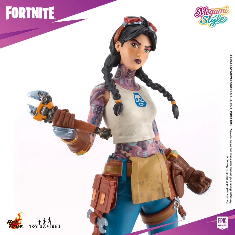 Fortnite - Jules - Megami Style (Fortnite #3) - 1/9 (Hot Toys, Toy Sapiens) photo 4