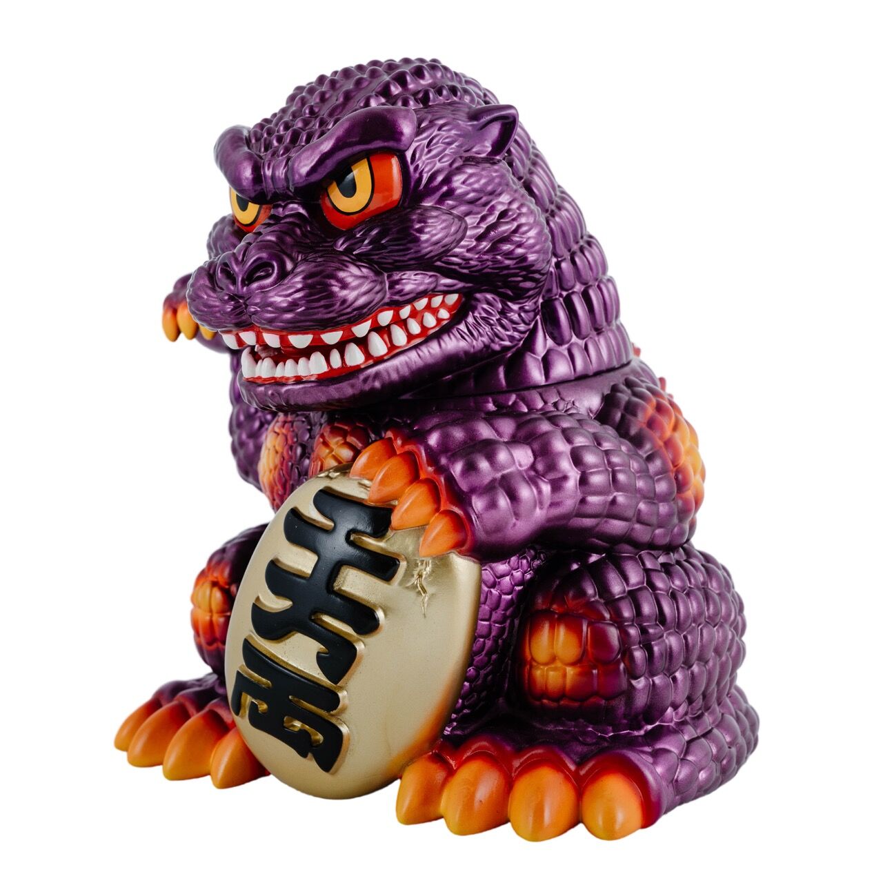 Gojira vs. Destoroyah - Gojira - Sofubi Figure - Maneki Gojira - Halloween ver. (Mirai ni Kaeru)