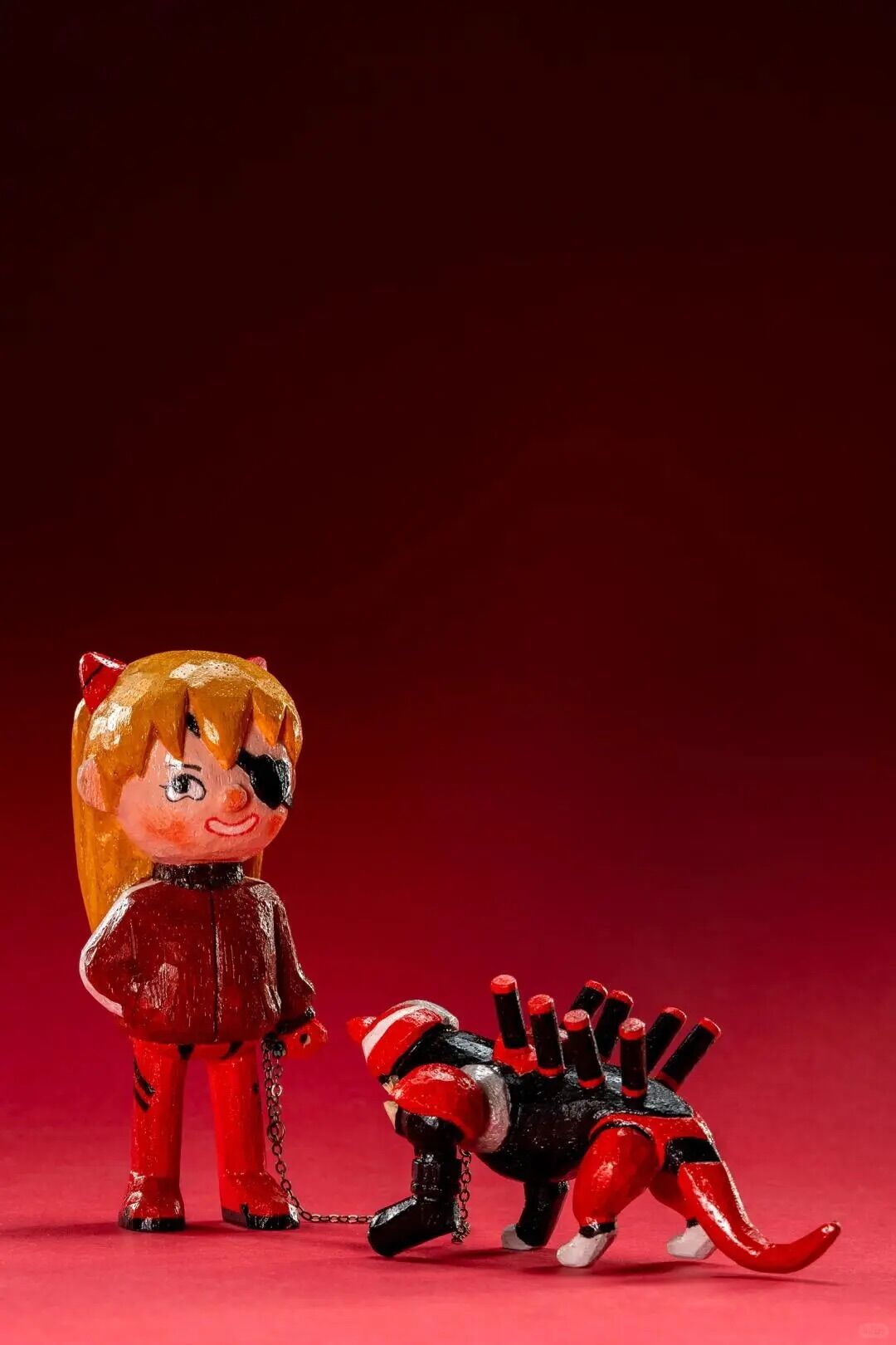 Evangelion Shin Gekijouban: Q - EVA-02 - Souryuu Asuka Langley - Doujin Figure (Sùliào zhǔyì) photo 2