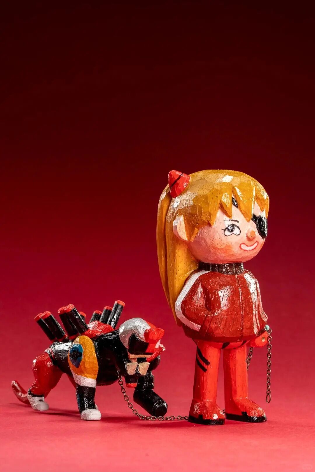 Evangelion Shin Gekijouban: Q - EVA-02 - Souryuu Asuka Langley - Doujin Figure (Sùliào zhǔyì) photo 5