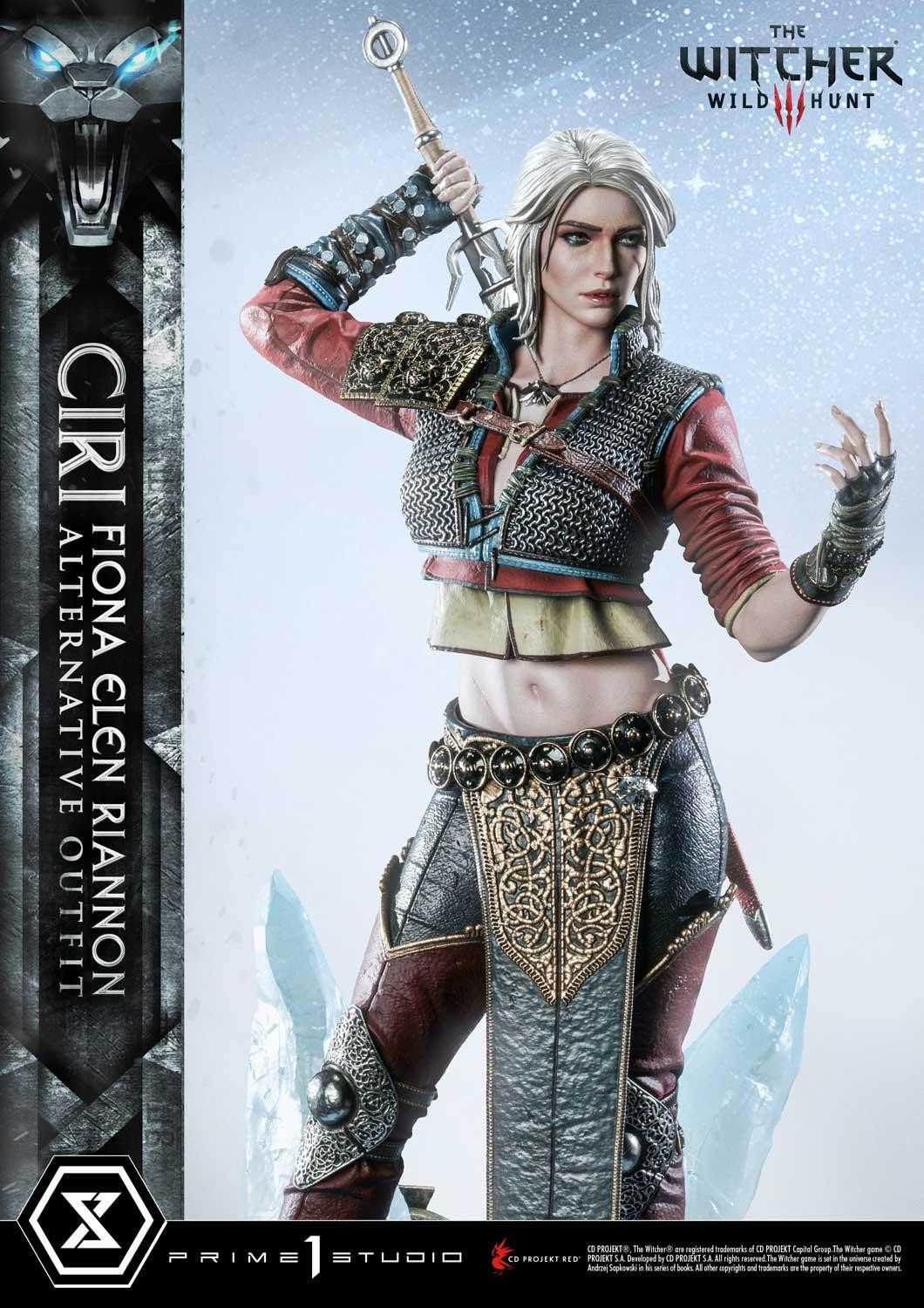 The Witcher 3: Wild Hunt - Ciri - Premium Masterline  (PMW3-10) - 1/4 - Alternative Outfit (Prime 1 Studio) photo 7