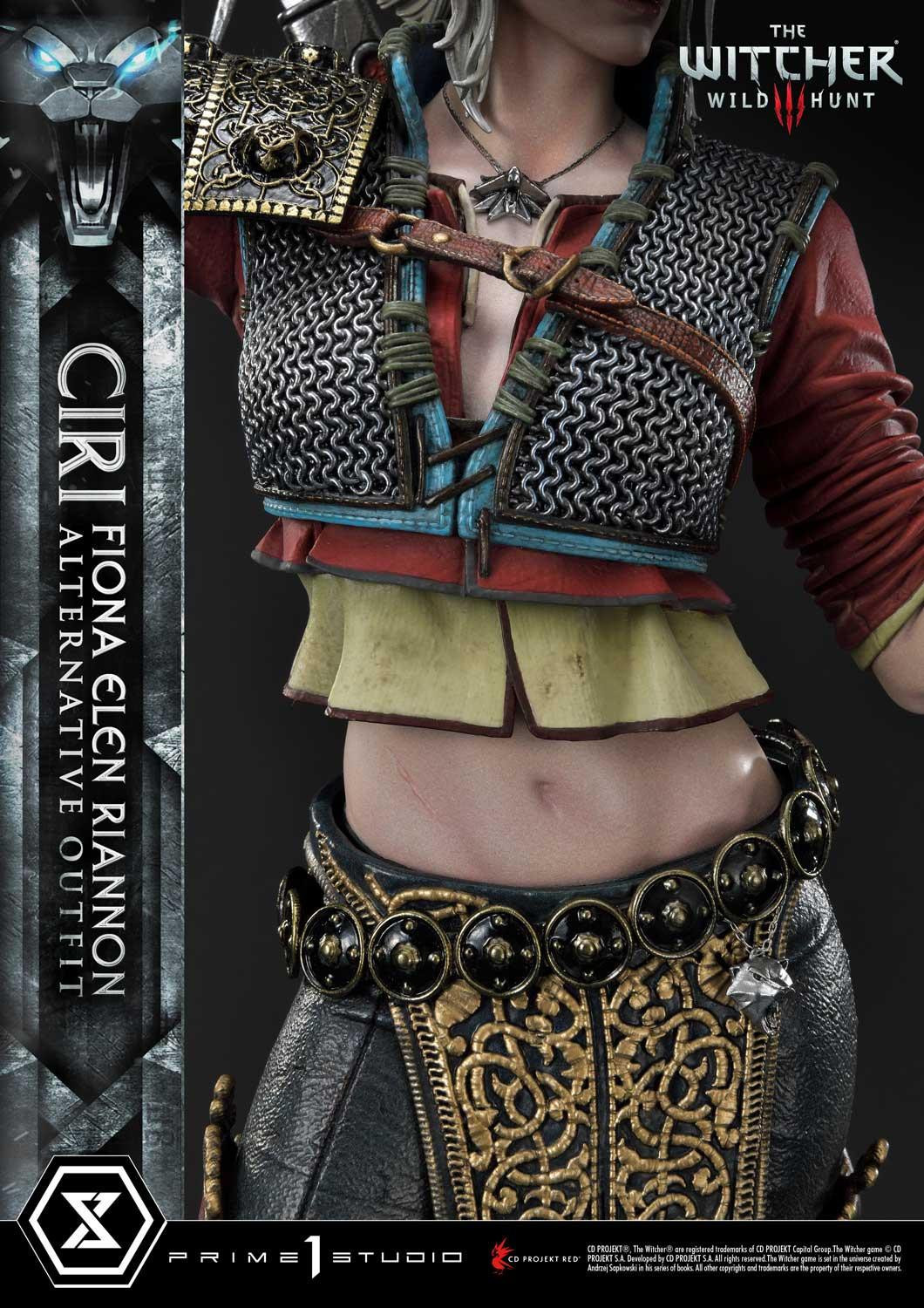 The Witcher 3: Wild Hunt - Ciri - Premium Masterline  (PMW3-10) - 1/4 - Alternative Outfit (Prime 1 Studio) photo 10
