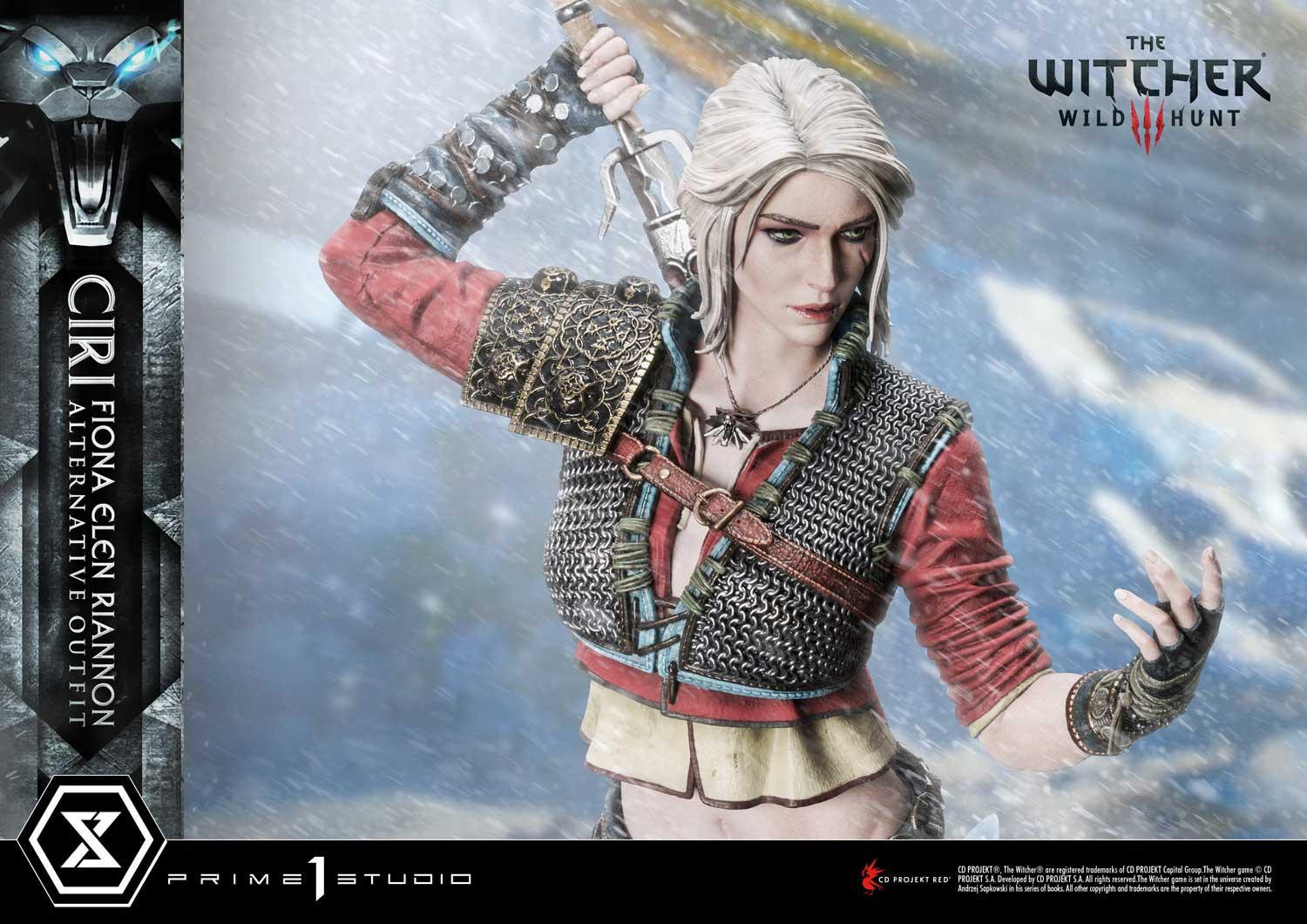 The Witcher 3: Wild Hunt - Ciri - Premium Masterline  (PMW3-10) - 1/4 - Alternative Outfit (Prime 1 Studio) photo 23