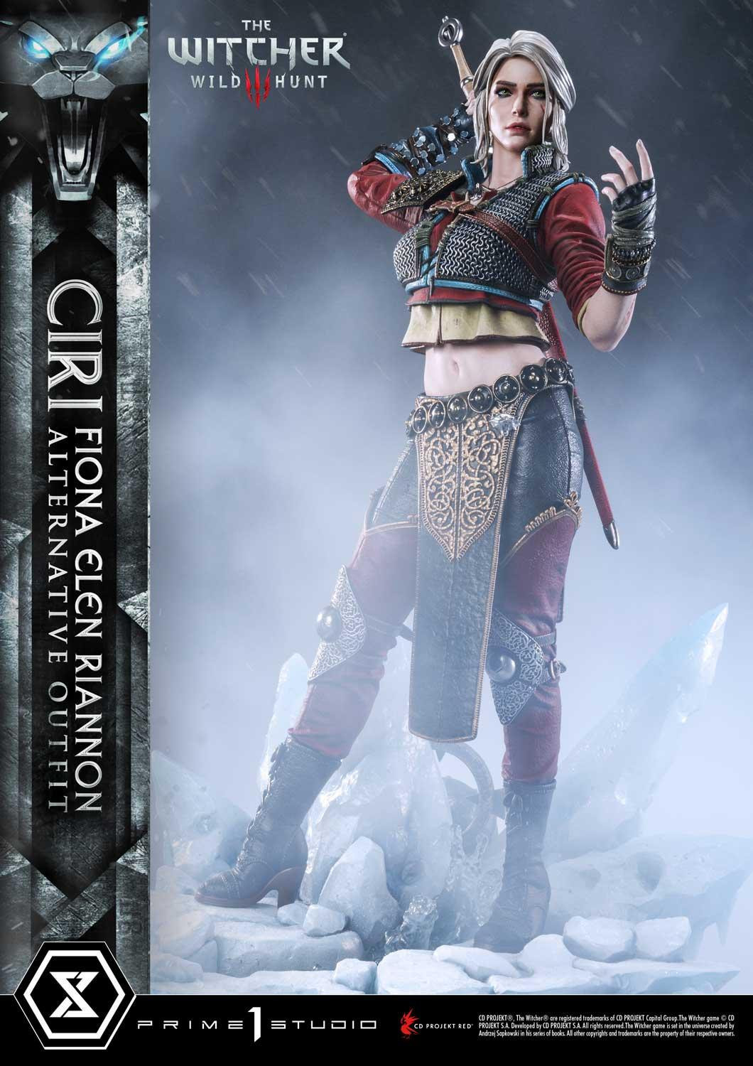 The Witcher 3: Wild Hunt - Ciri - Premium Masterline  (PMW3-10) - 1/4 - Alternative Outfit (Prime 1 Studio) photo 24