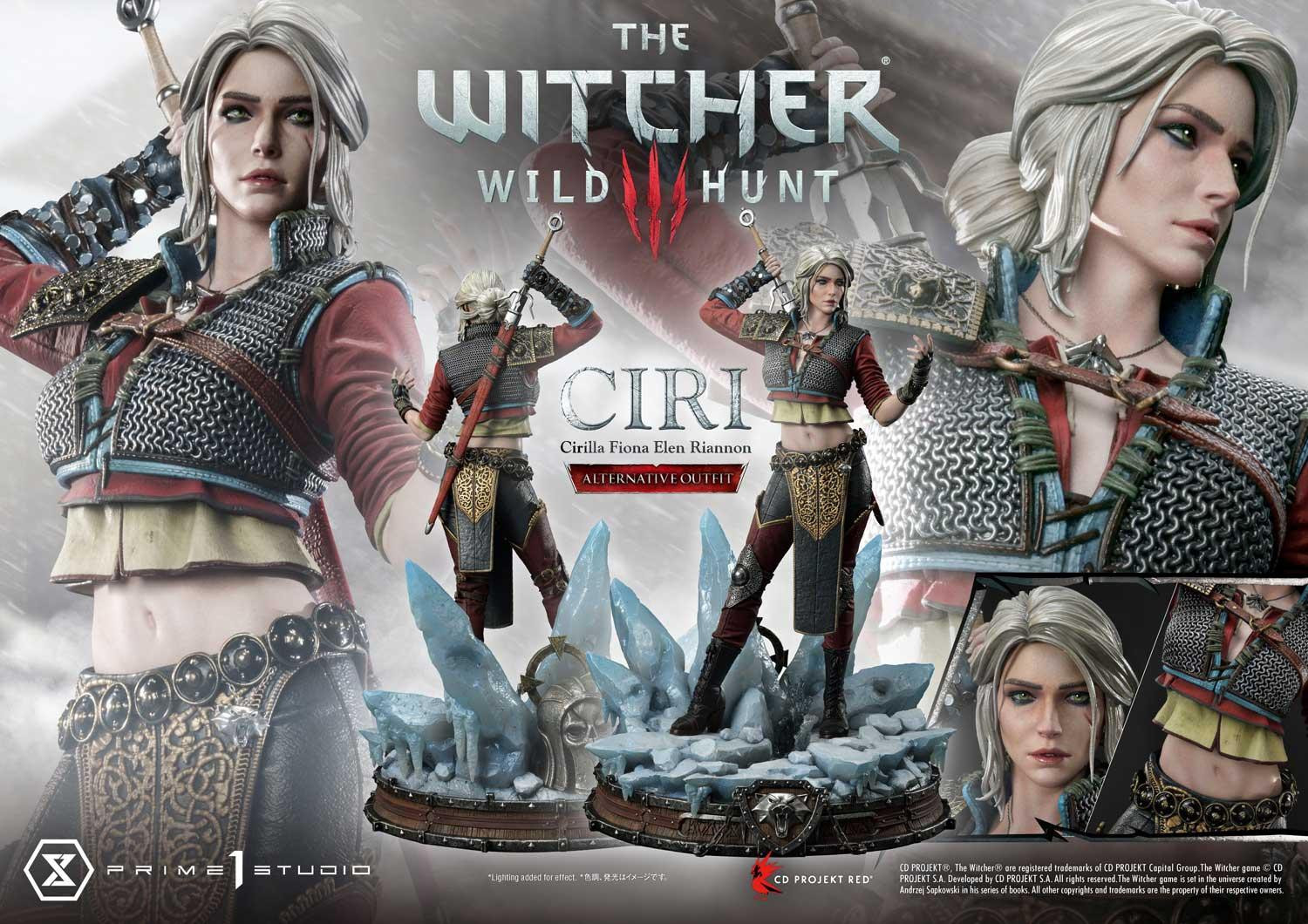 The Witcher 3: Wild Hunt - Ciri - Premium Masterline  (PMW3-10) - 1/4 - Alternative Outfit (Prime 1 Studio) photo 25