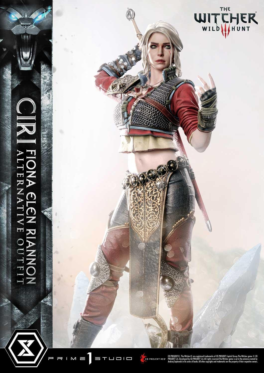 The Witcher 3: Wild Hunt - Ciri - Premium Masterline  (PMW3-10) - 1/4 - Alternative Outfit (Prime 1 Studio) photo 31