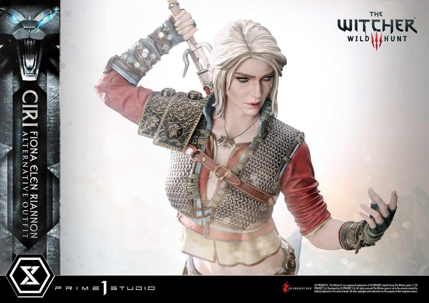 The Witcher 3: Wild Hunt - Ciri - Premium Masterline  (PMW3-10) - 1/4 - Alternative Outfit (Prime 1 Studio) photo 33