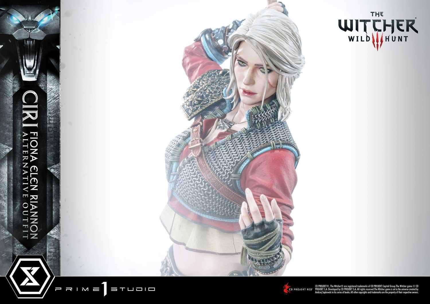 The Witcher 3: Wild Hunt - Ciri - Premium Masterline  (PMW3-10) - 1/4 - Alternative Outfit (Prime 1 Studio) photo 34