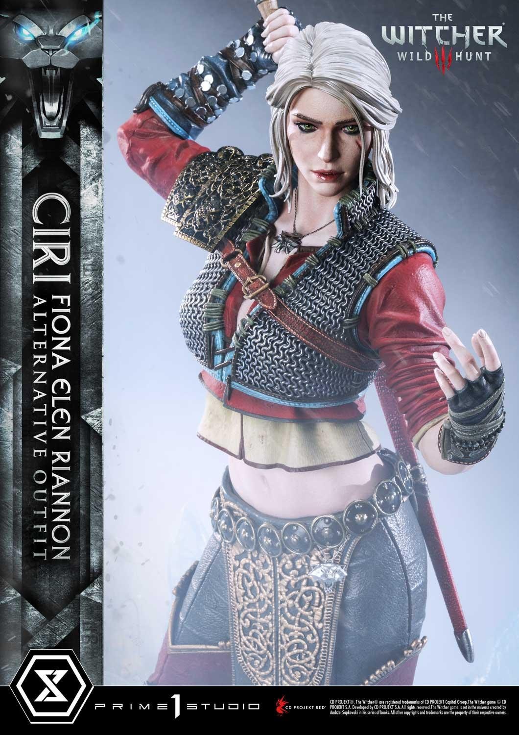 The Witcher 3: Wild Hunt - Ciri - Premium Masterline  (PMW3-10) - 1/4 - Alternative Outfit (Prime 1 Studio) photo 39