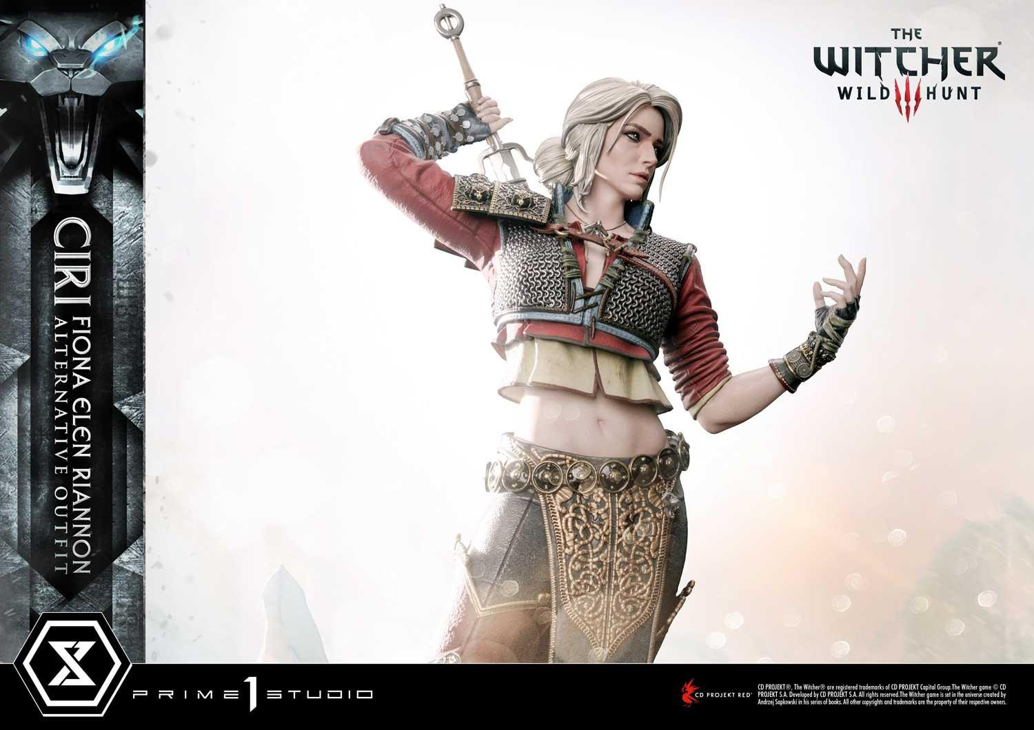 The Witcher 3: Wild Hunt - Ciri - Premium Masterline  (PMW3-10) - 1/4 - Alternative Outfit (Prime 1 Studio) photo 40