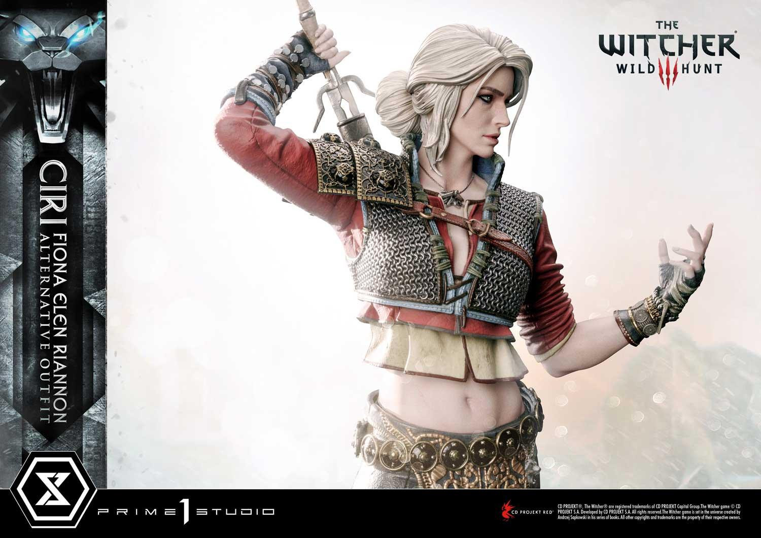 The Witcher 3: Wild Hunt - Ciri - Premium Masterline  (PMW3-10) - 1/4 - Alternative Outfit (Prime 1 Studio) photo 41