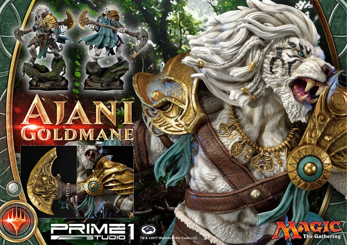 Magic: The Gathering - Ajani Goldmane - Premium Masterline  (PMMTG-02) (Prime 1 Studio) photo 8