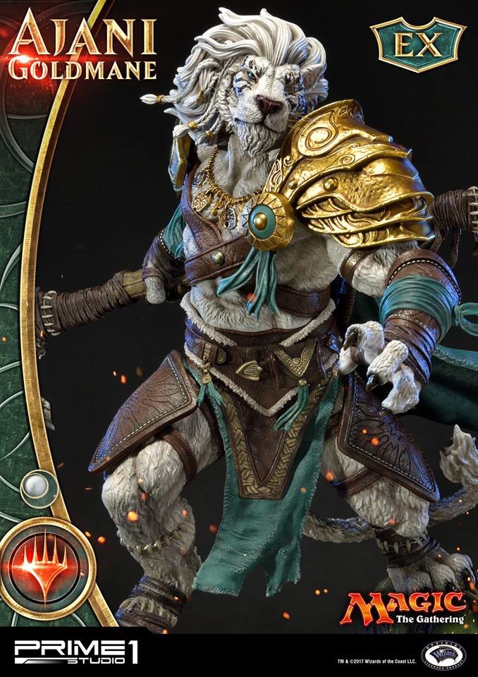 Magic: The Gathering - Ajani Goldmane - Premium Masterline  (PMMTG-02) (Prime 1 Studio) photo 9