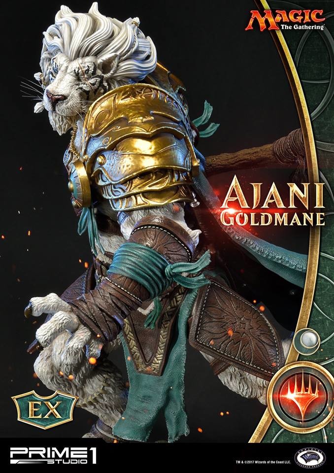 Magic: The Gathering - Ajani Goldmane - Premium Masterline  (PMMTG-02) (Prime 1 Studio) photo 13