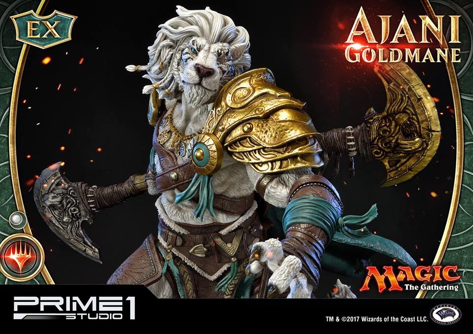 Magic: The Gathering - Ajani Goldmane - Premium Masterline  (PMMTG-02) (Prime 1 Studio) photo 15