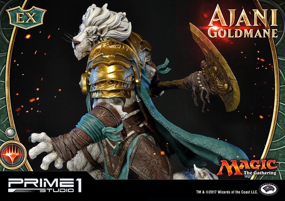 Magic: The Gathering - Ajani Goldmane - Premium Masterline  (PMMTG-02) (Prime 1 Studio) photo 31