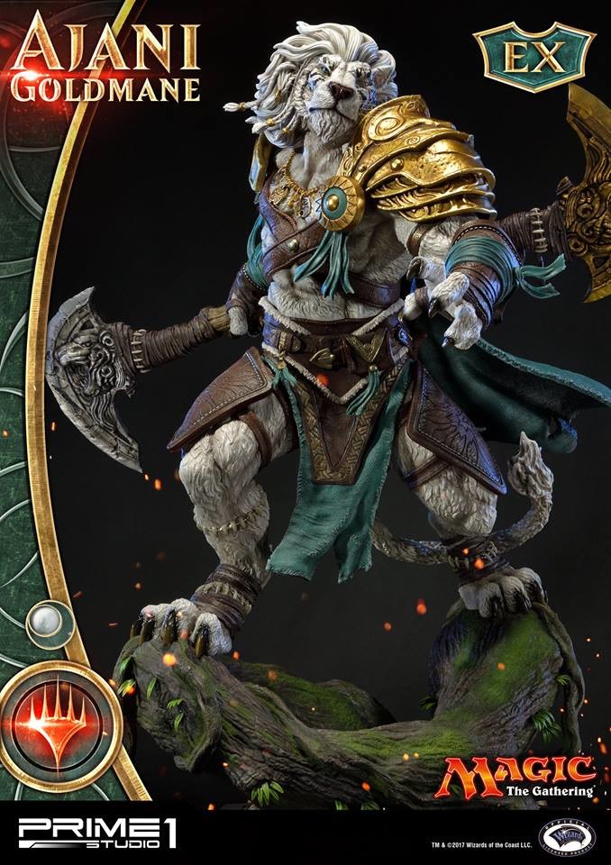Magic: The Gathering - Ajani Goldmane - Premium Masterline  (PMMTG-02) (Prime 1 Studio) photo 11