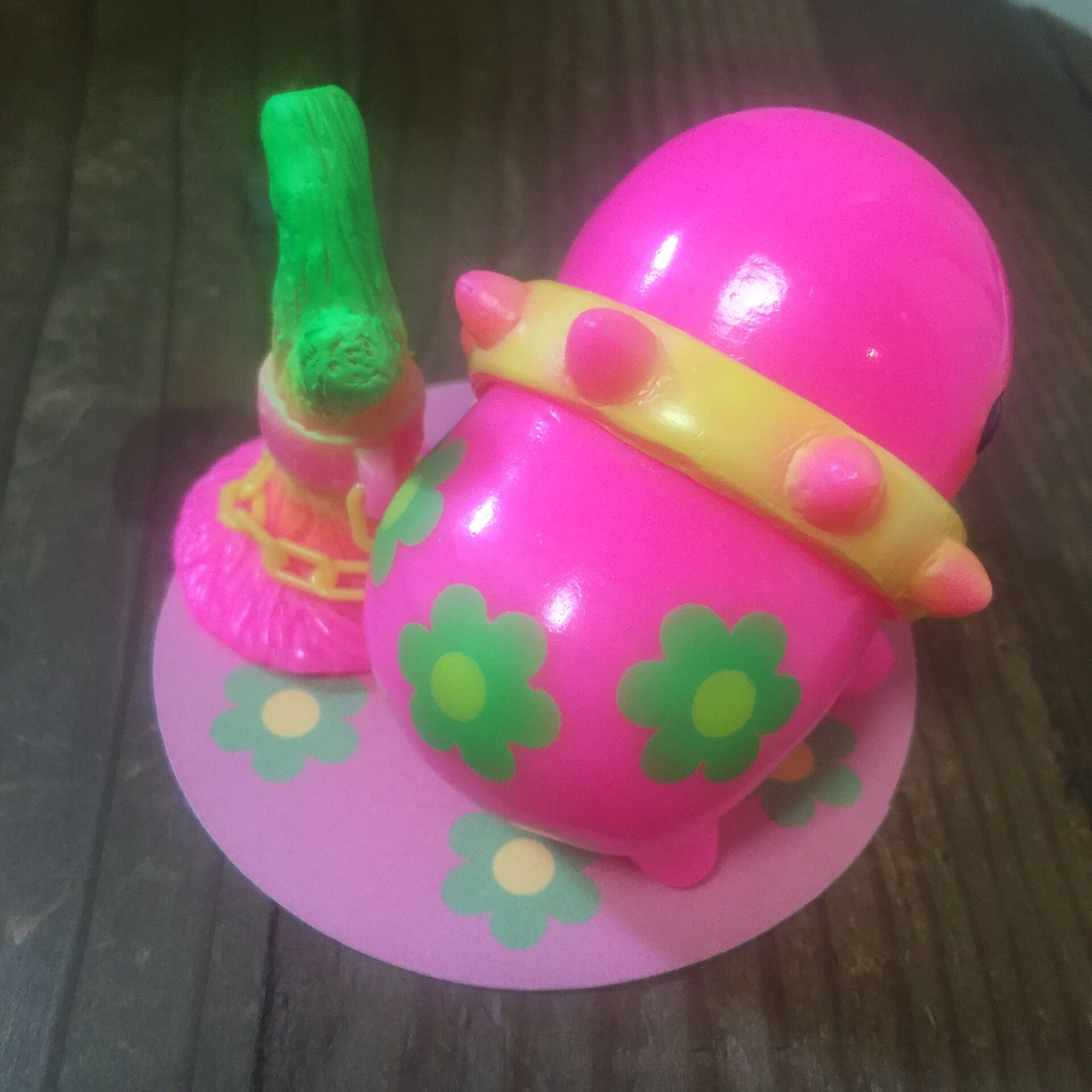 Original - Doujin Figure - Sofubi Figure - Gabura - Kaikou, Retro Pop, Pink (D-ATTACK)