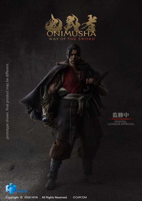 Onimusha: Way of the Sword - Miyamoto Musashi (Hiya Toys) photo 1