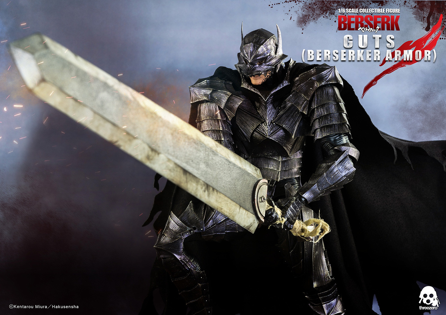 Berserk - Guts - SiXTH - 1/6 - Berserker Armor (ThreeZero)
