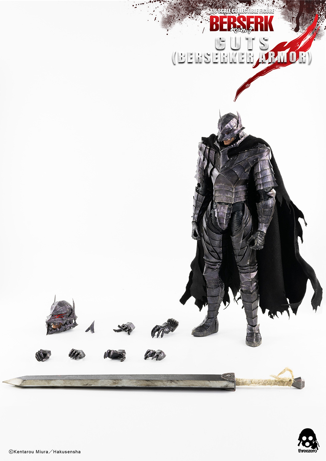 Berserk - Guts - SiXTH - 1/6 - Berserker Armor (ThreeZero)