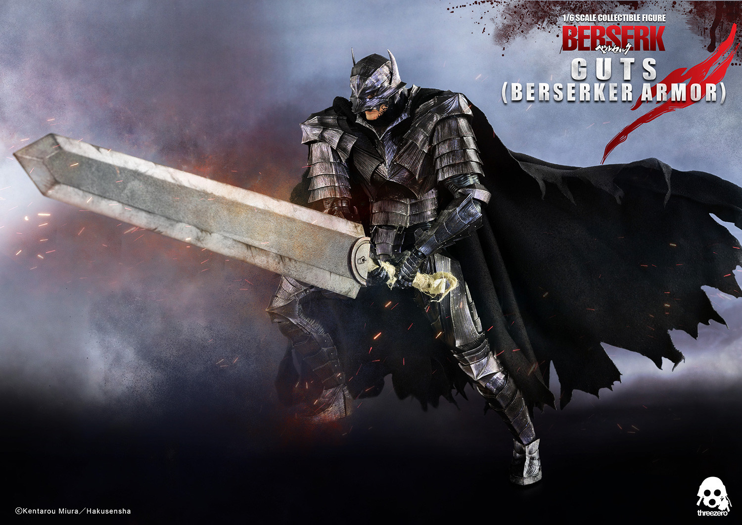 Berserk - Guts - SiXTH - 1/6 - Berserker Armor (ThreeZero)