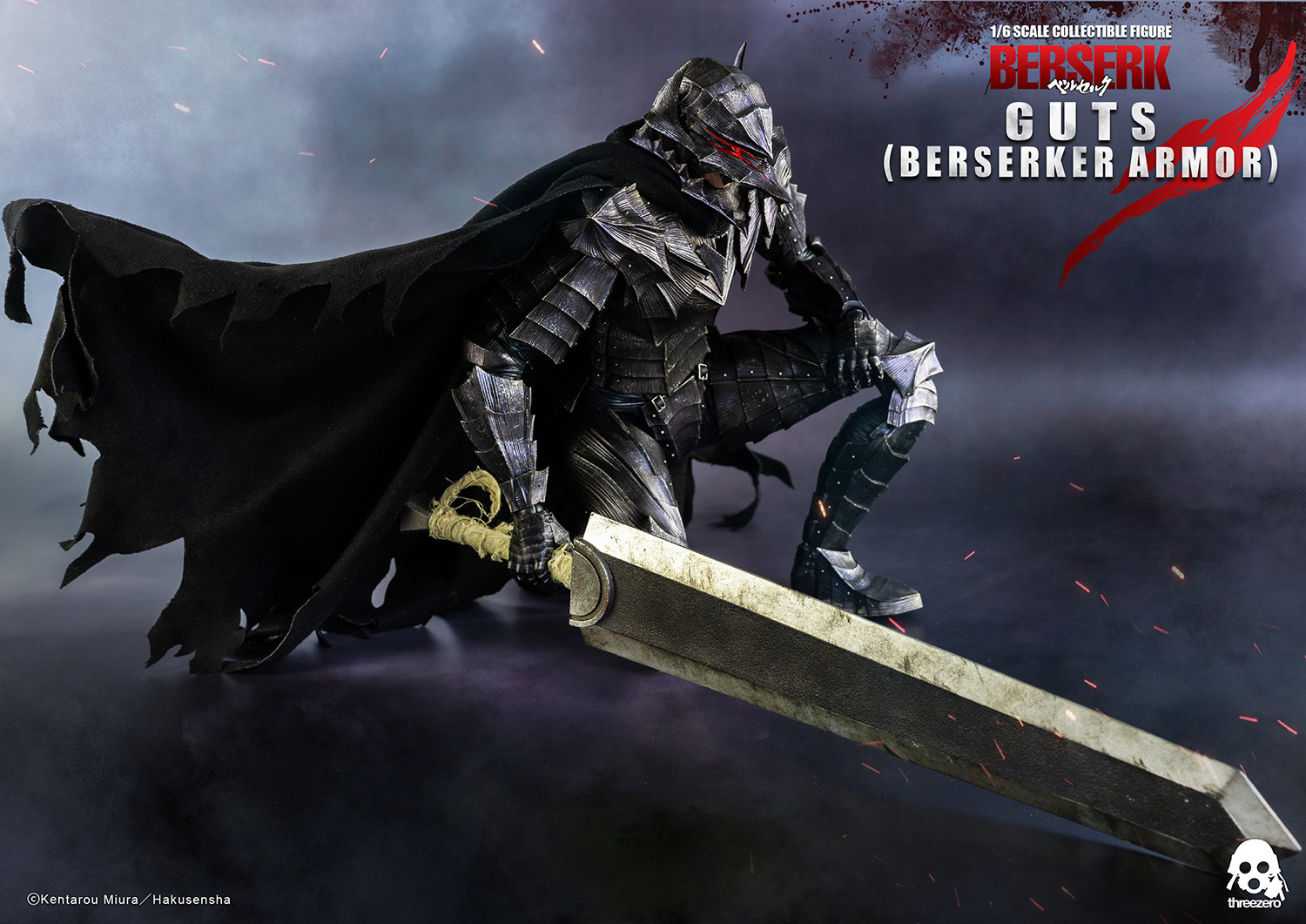 Berserk - Guts - SiXTH - 1/6 - Berserker Armor (ThreeZero)