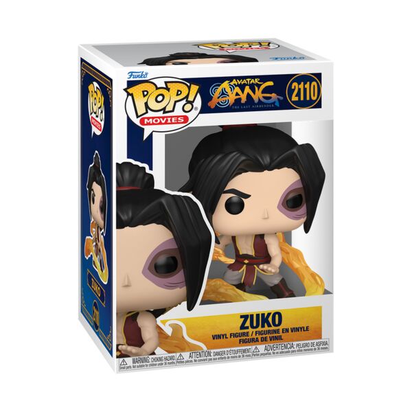 Avatar Aang: The Last Airbender - Avatar: The Last Airbender - Zuko - Funko Action Figure - POP! Animation - POP! Movies - POP! Vinyl - Funko Pop! Movies: Avatar Aang: The Last Airbender - Zuko (Funko Toys)