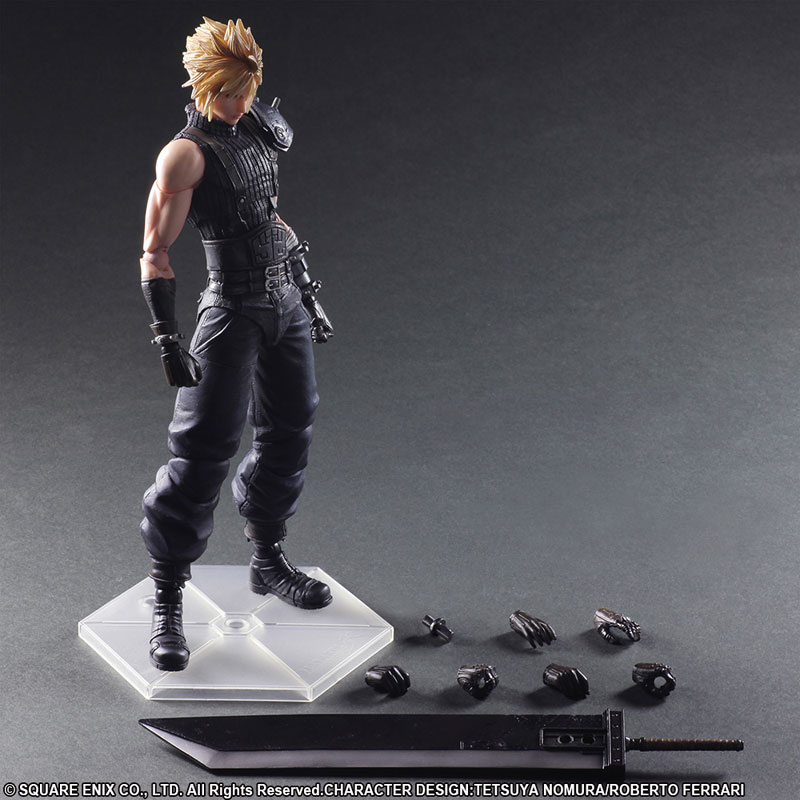 Final Fantasy VII Remake - Cloud Strife - Play Arts Kai (Square Enix) photo 4